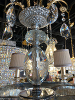 Luxury Chandelier 30" Wide Crystal Lighting fixture