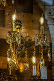 Handmade Bronze Wall Sconces Crystal Wall Lamp